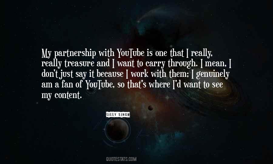 Quotes About Youtube #1335583