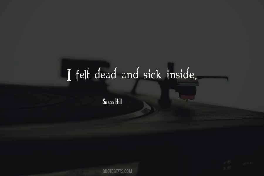 Quotes About Dead Inside #159004