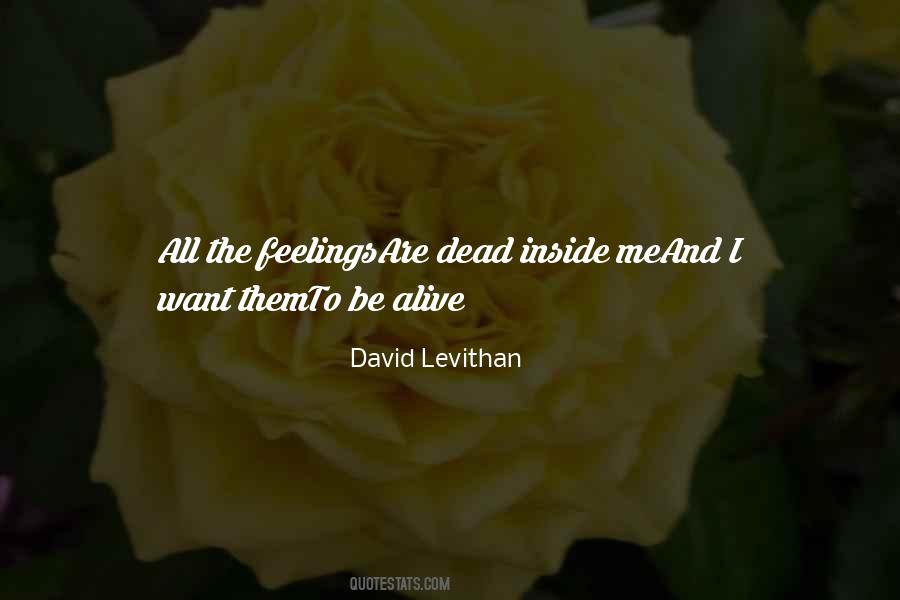 Quotes About Dead Inside #1800854