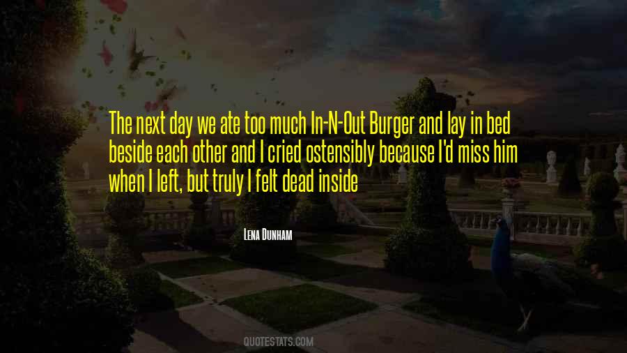 Quotes About Dead Inside #219507