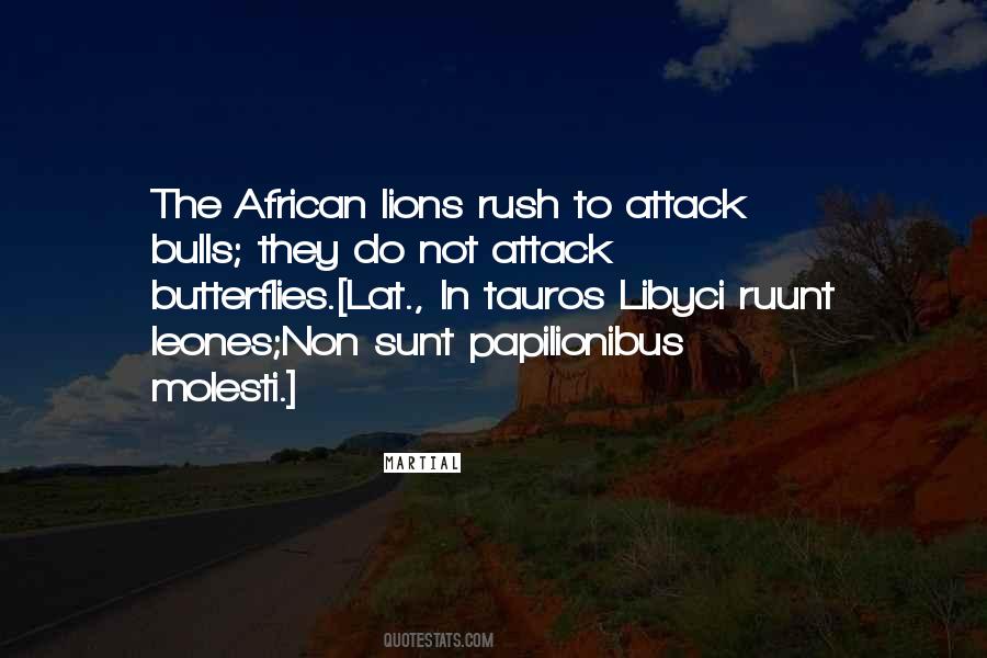 Quotes About Lions #1289217