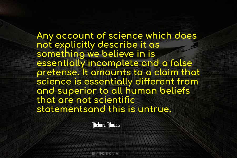 False Science Quotes #1456336