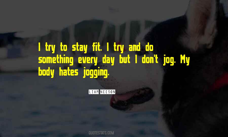 Quotes About Jogging #177827