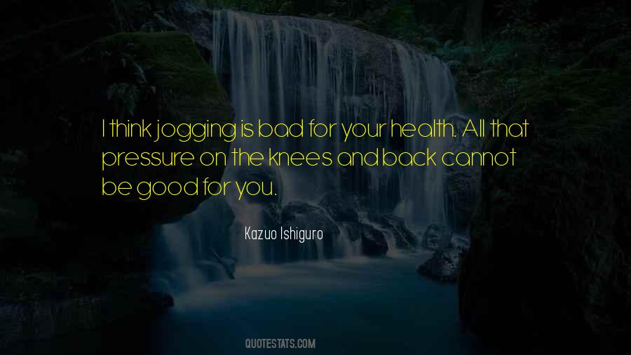 Quotes About Jogging #658945