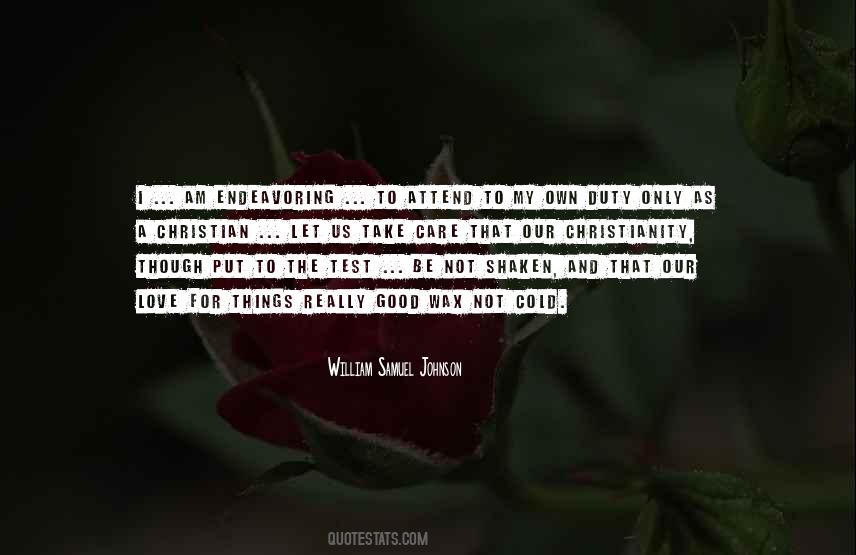 Duty To Love Quotes #654206