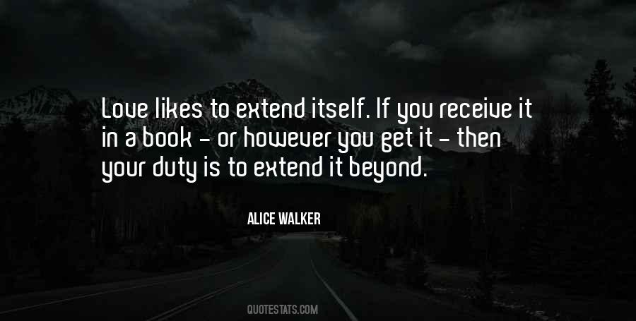 Duty To Love Quotes #839560
