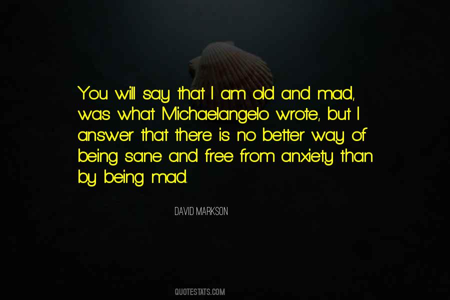 Anxiety Free Quotes #1812082