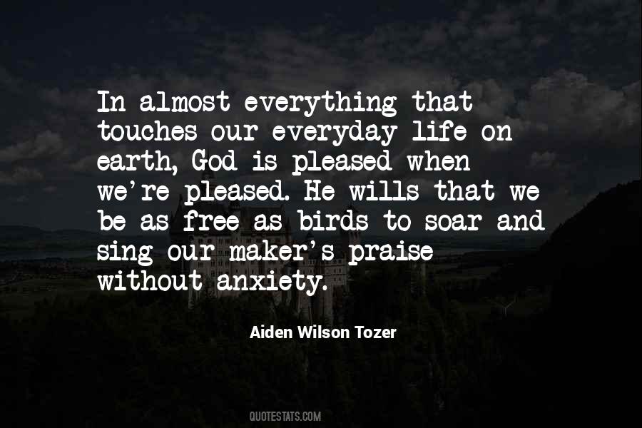 Anxiety Free Quotes #1833359