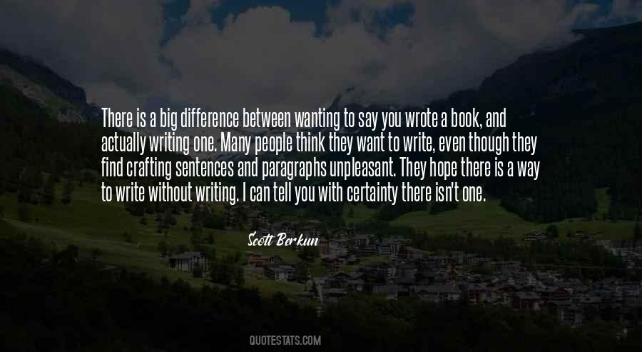 Quotes About Writing Paragraphs #112876
