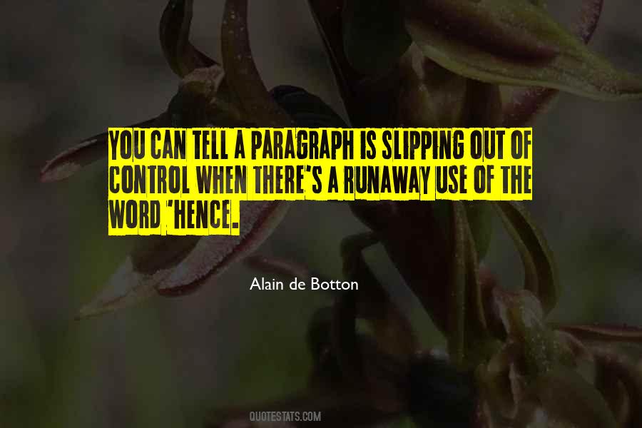 Quotes About Writing Paragraphs #1177077