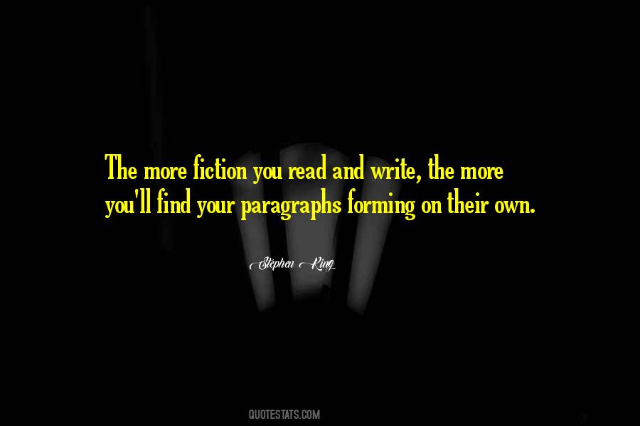 Quotes About Writing Paragraphs #1293815