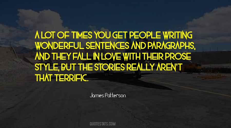 Quotes About Writing Paragraphs #146783