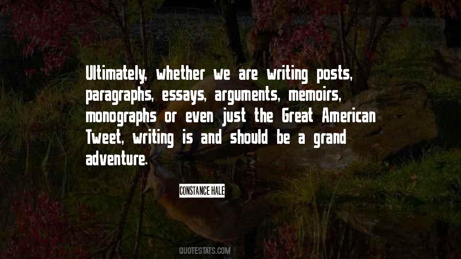 Quotes About Writing Paragraphs #874344