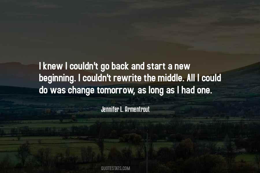 Quotes About New Beginning #1371250