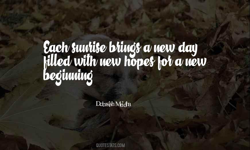 Quotes About New Beginning #1841016