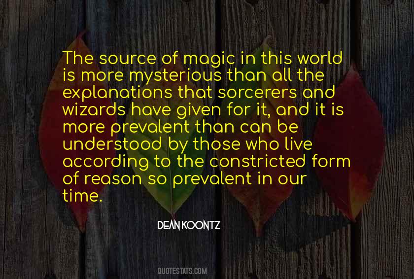 Quotes About Sorcerers #1125