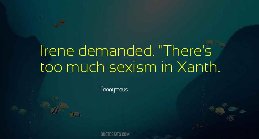 Quotes About Sexism #1389626