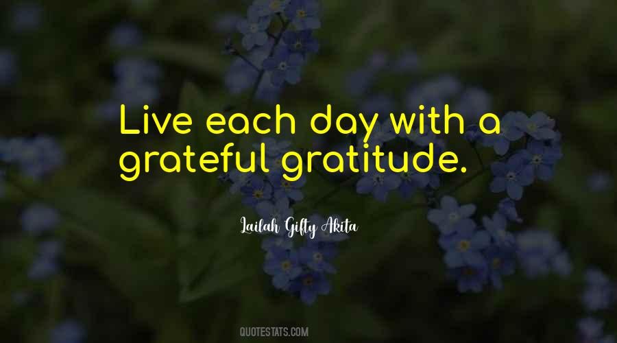 Live Each Day Quotes #128894