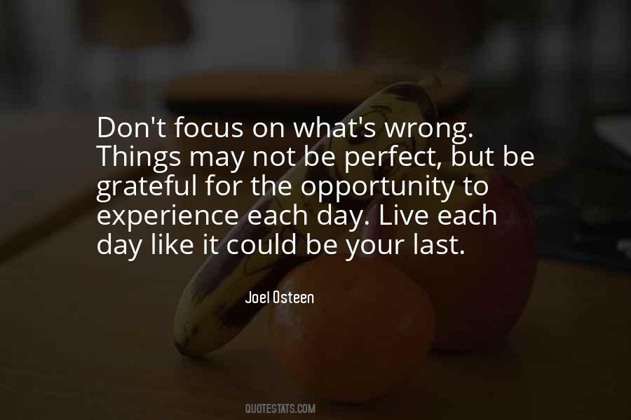 Live Each Day Quotes #511015