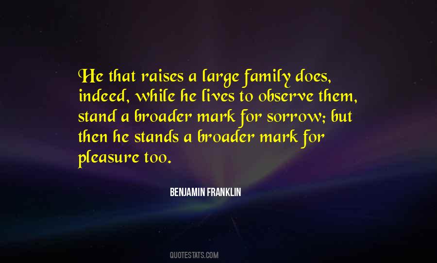 Quotes About A Large Family #1453568