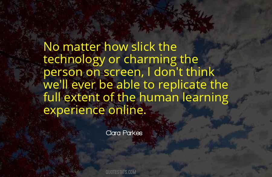 Quotes About Online Learning #154258