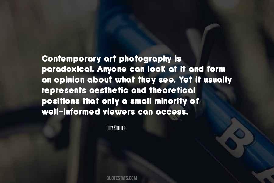 Quotes About Contemporary Art #364580