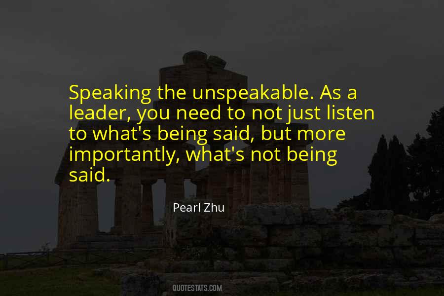 Quotes About Unspeakable #1732484