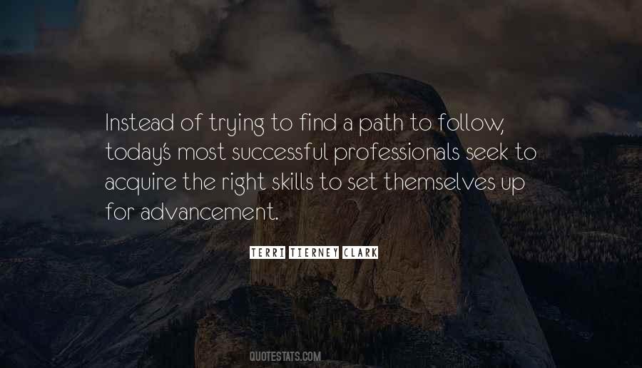 Quotes About Career Advancement #844347