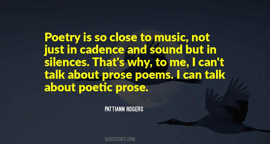 Quotes About Poetry And Prose #565104