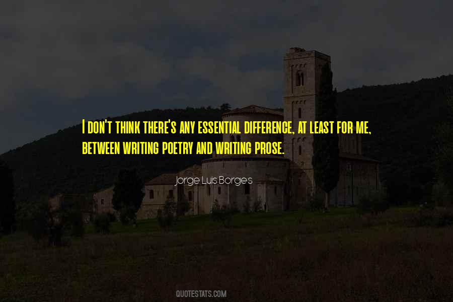 Quotes About Poetry And Prose #822372