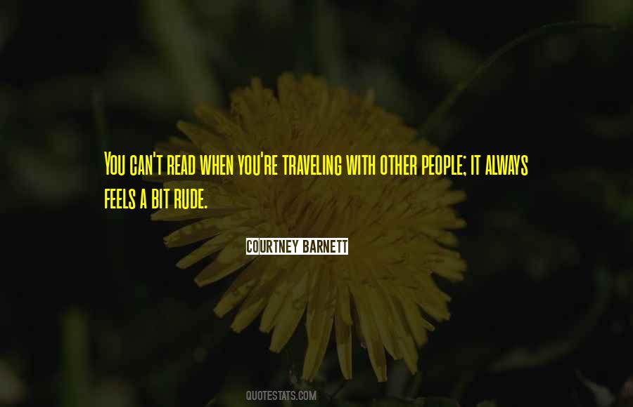 Quotes About Rude People #528232
