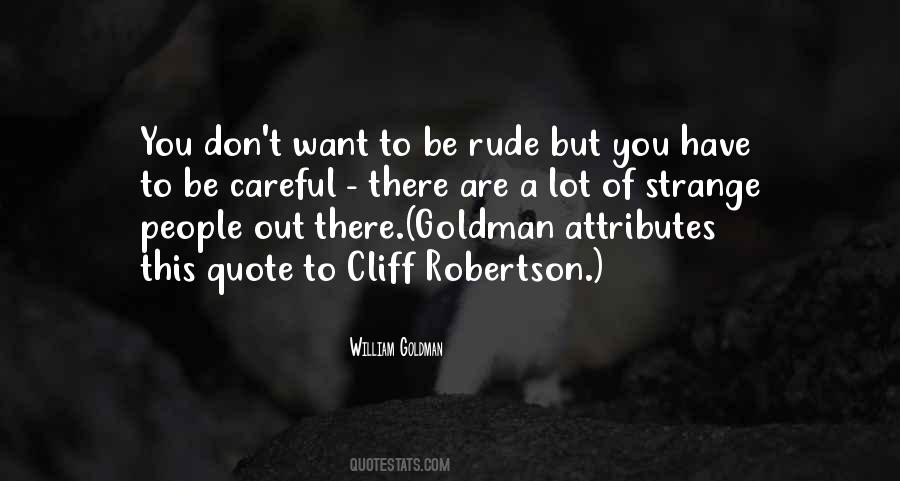 Quotes About Rude People #775971