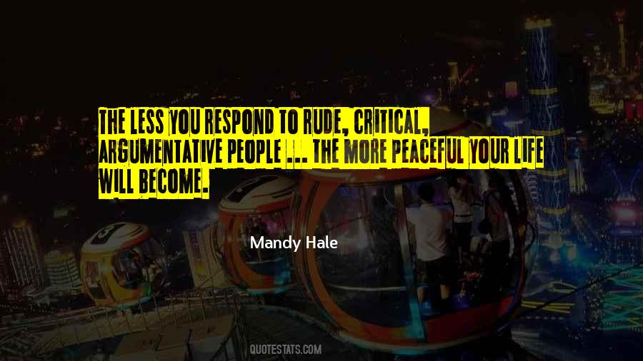 Quotes About Rude People #883762