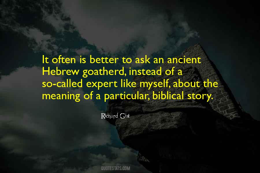 Bible As Literature Quotes #1341896