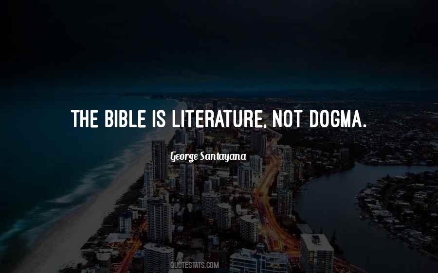 Bible As Literature Quotes #1723509