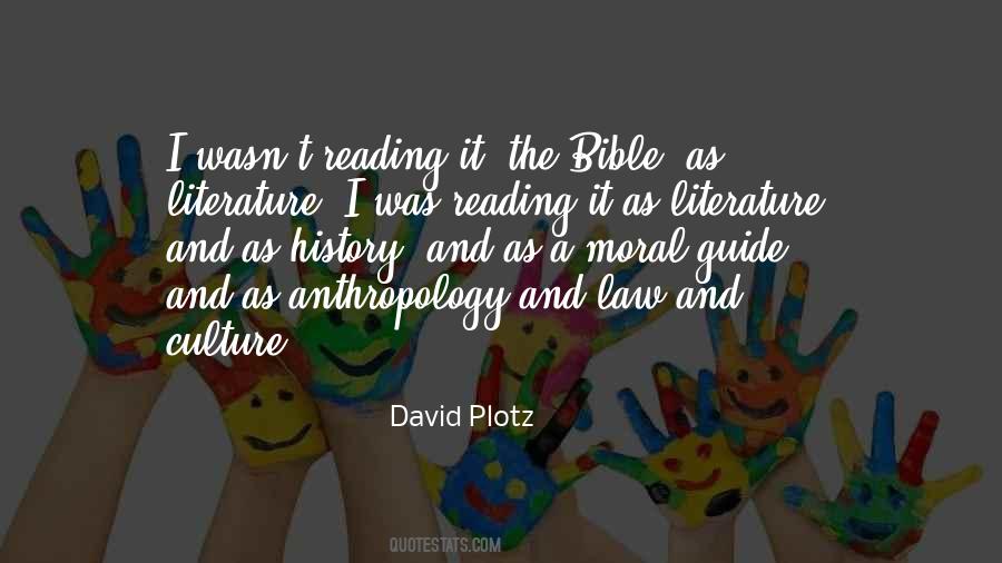 Bible As Literature Quotes #1826637