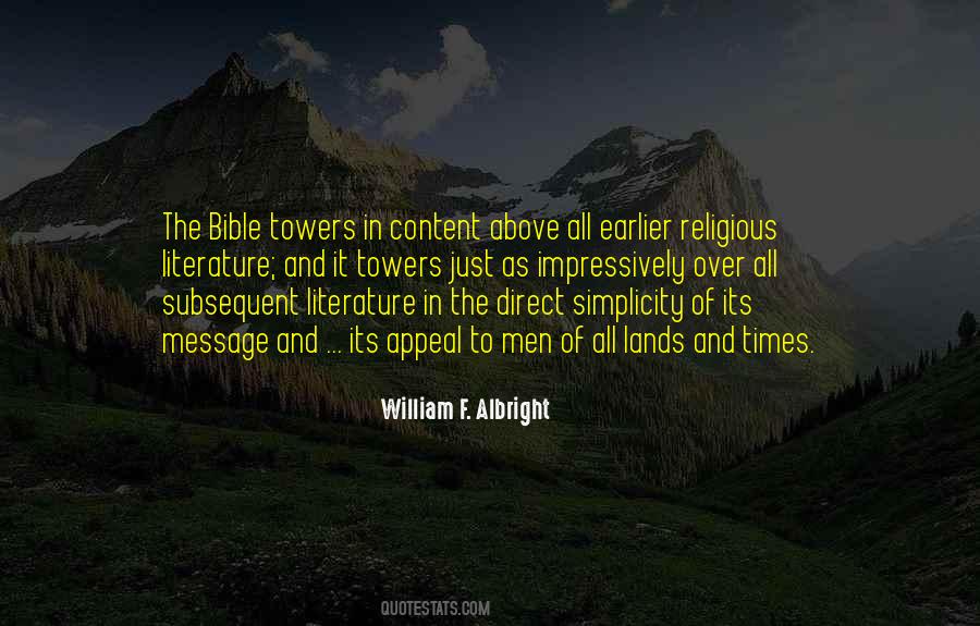 Bible As Literature Quotes #649312