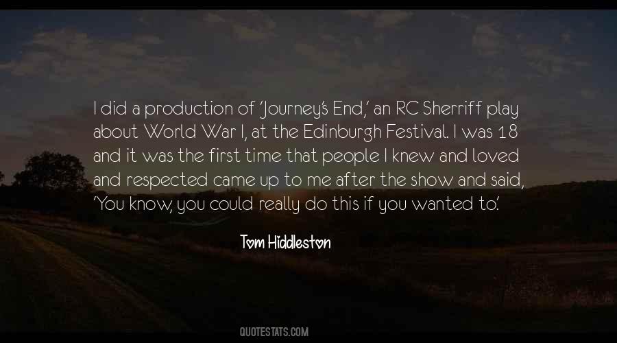 Quotes About The End Of The Journey #69045