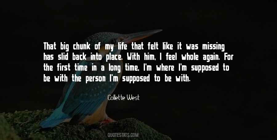 The Missing Person Quotes #1405521