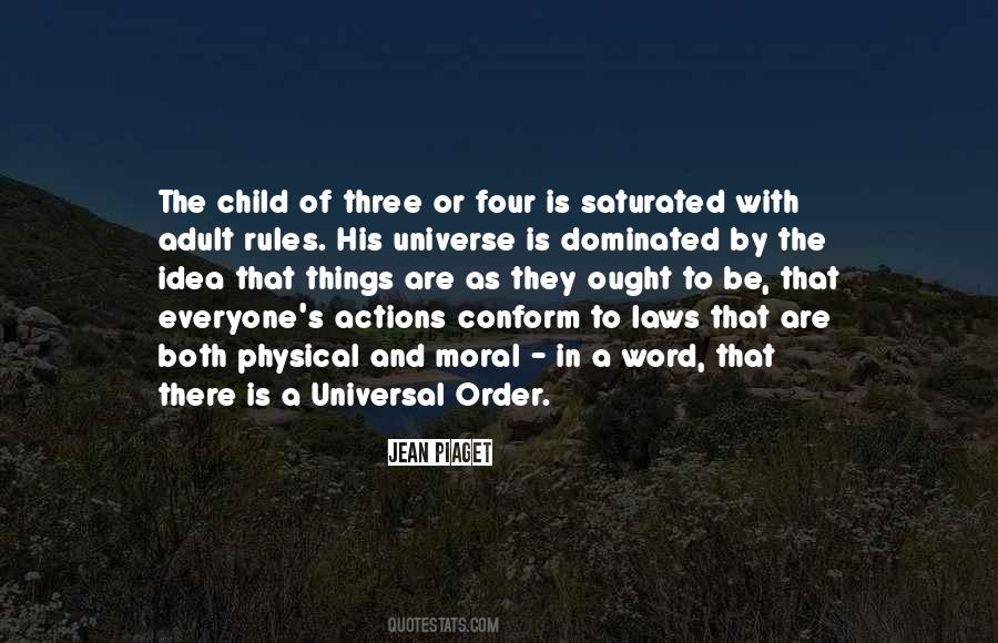 Quotes About Order In The Universe #1145503