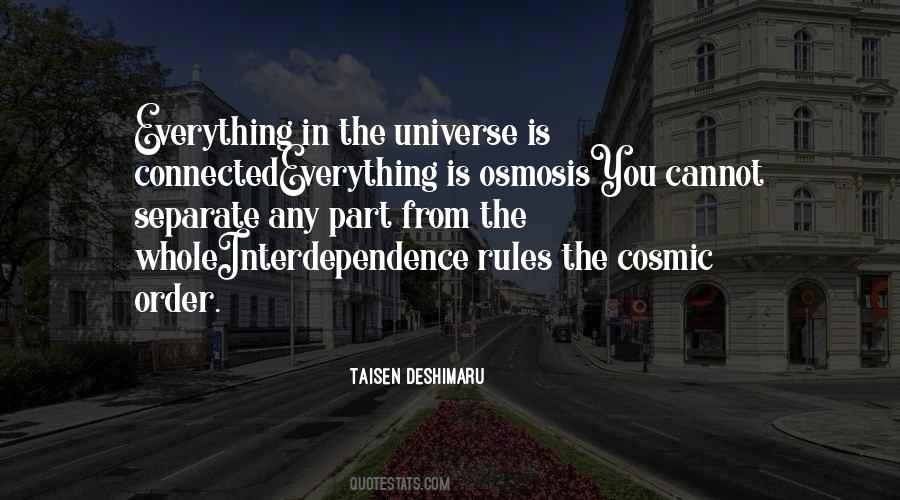 Quotes About Order In The Universe #1517677