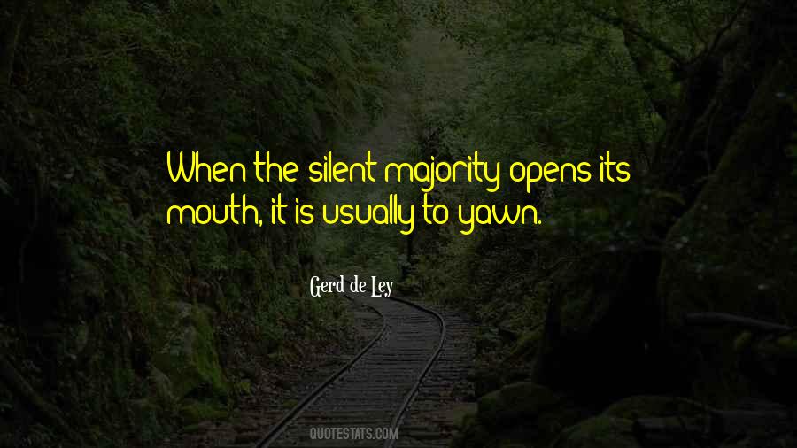 Quotes About Silent Majority #513990