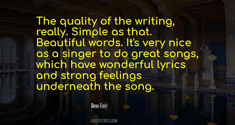 Great Singer Quotes #1333208