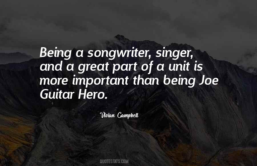 Great Singer Quotes #550741