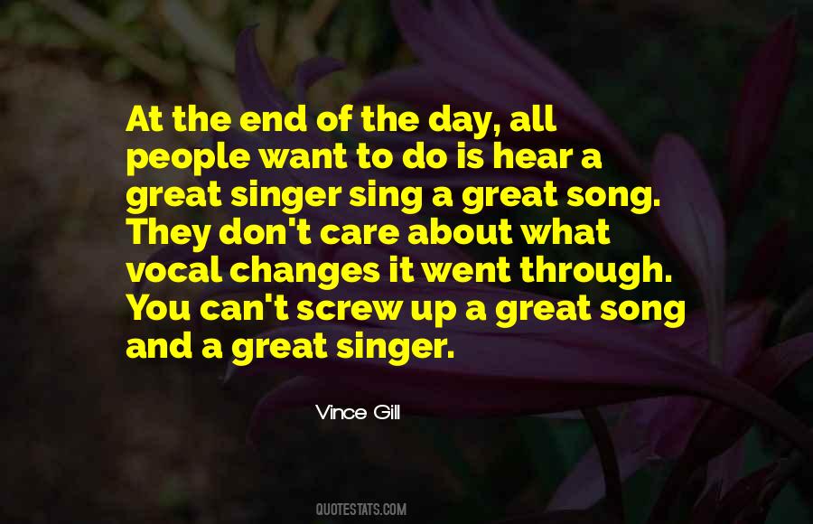 Great Singer Quotes #988918