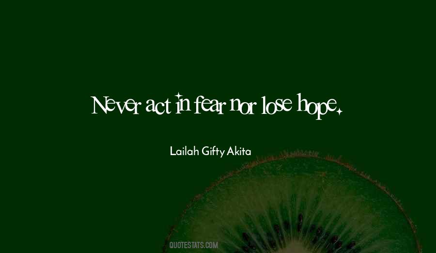 Never Lose Faith Quotes #5843