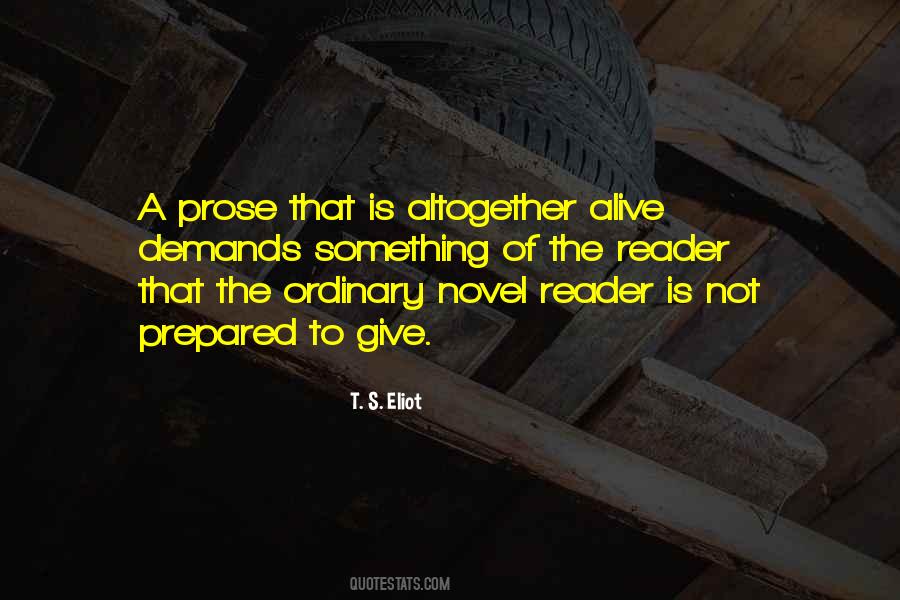 Quotes About Prose #1368218