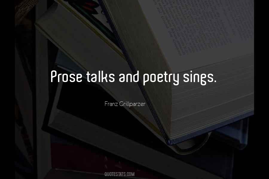 Quotes About Prose #1394061