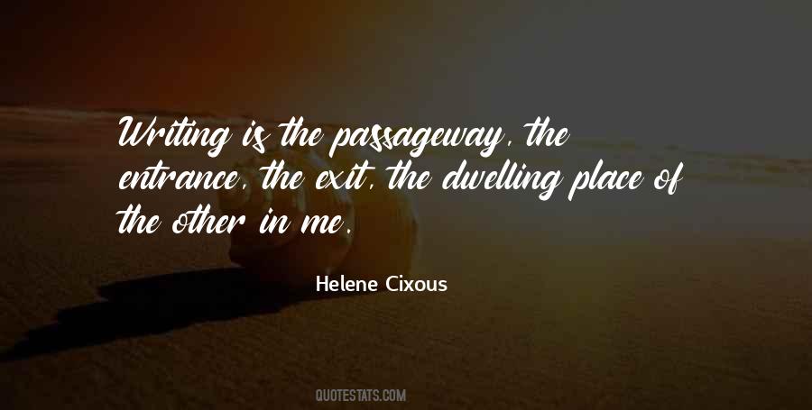 Quotes About Entrance #964015
