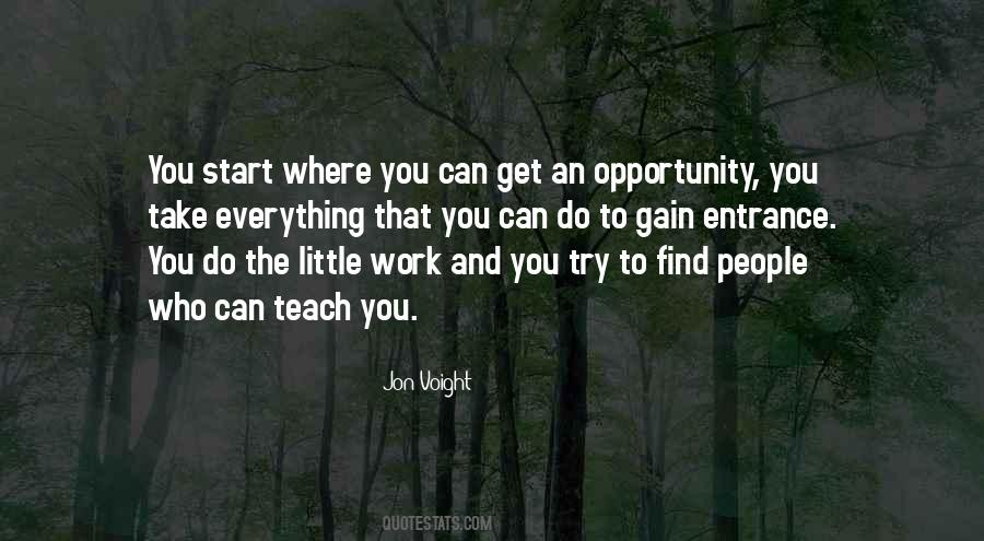 Quotes About Entrance #996757